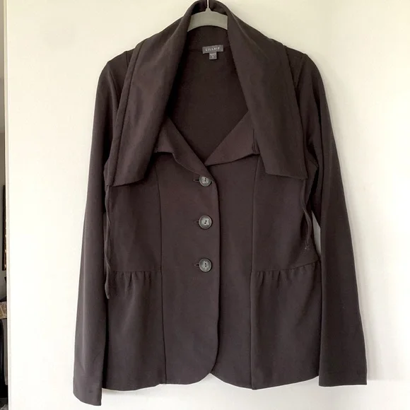 Lila P button up cotton jacket - Picture 1 of 7